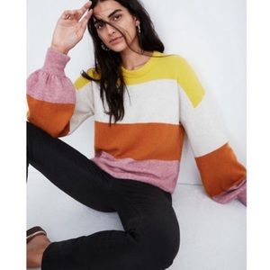 Madewell gladwell balloon sleeve sweater S